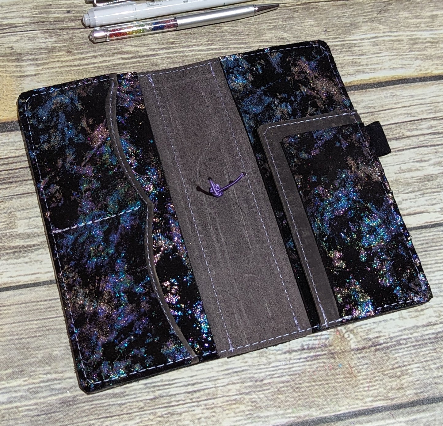 Zodiac Weeks sized Folio Leather Cover Ready to Ship