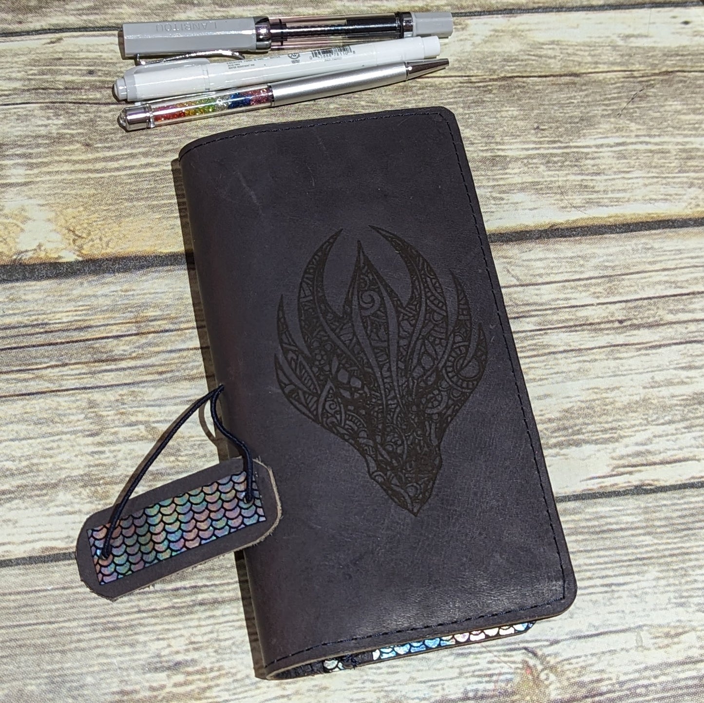 The Dragon Weeks sized Leather Folio Cover Ready to Ship