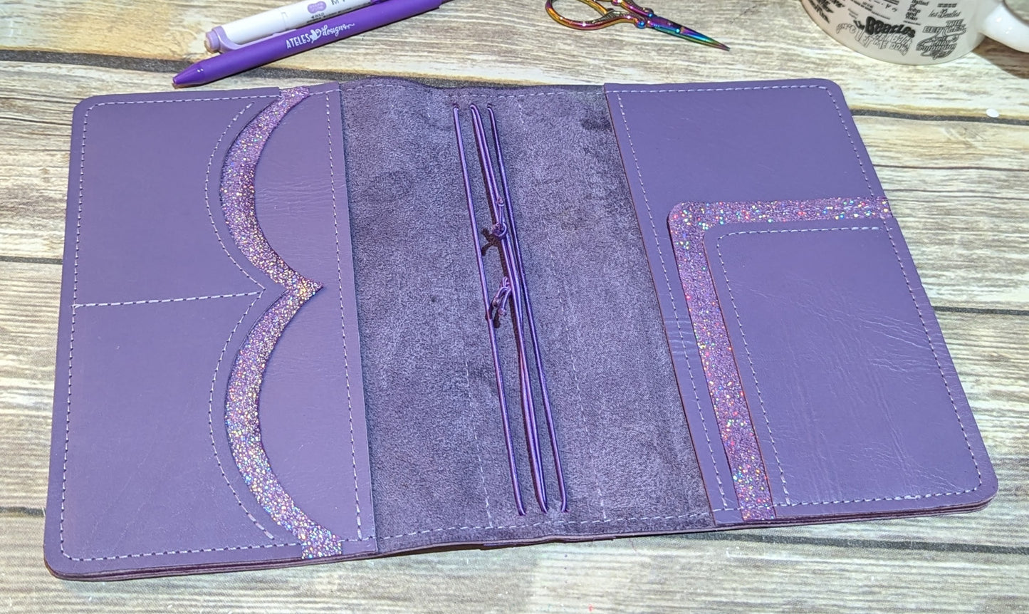 City of Starlight A5 Size Travelers Notebook Ready to Ship