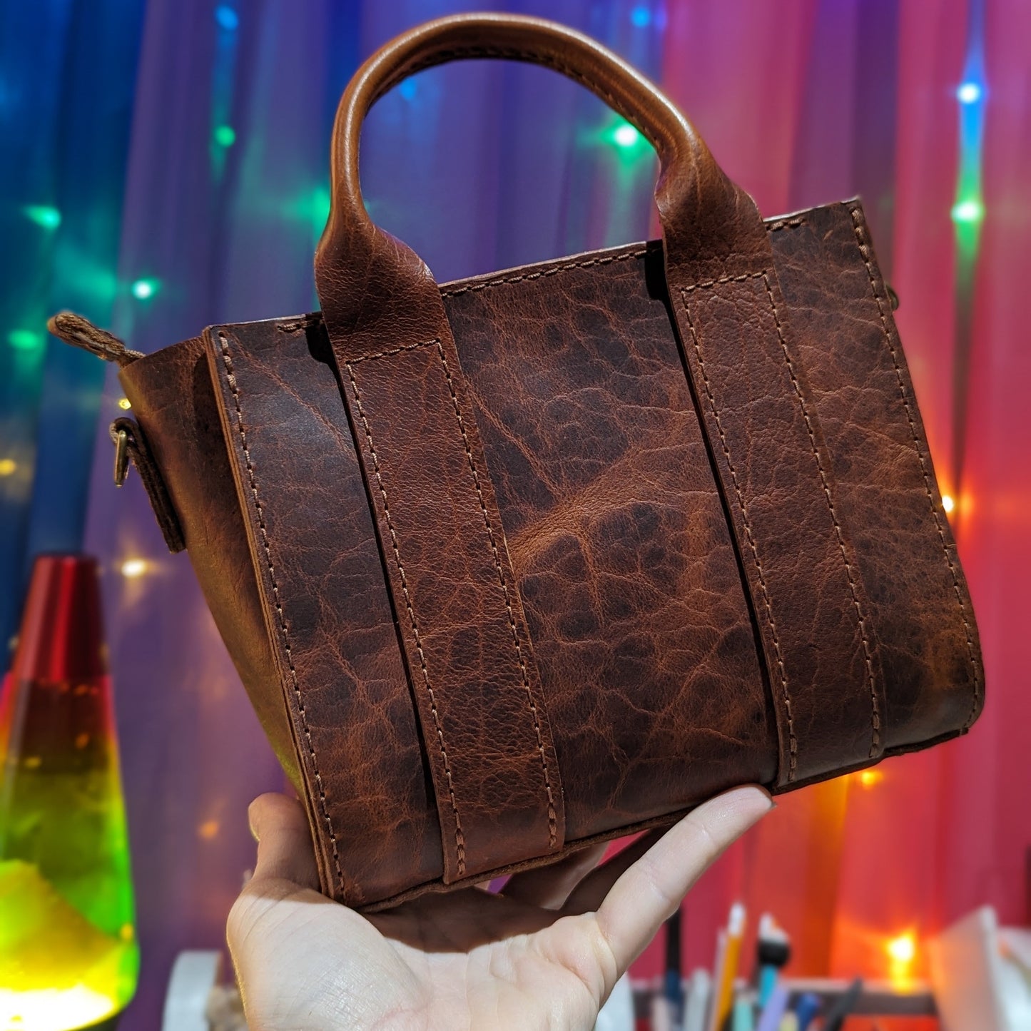 Ready to Ship Moira Mini Tote in Penny