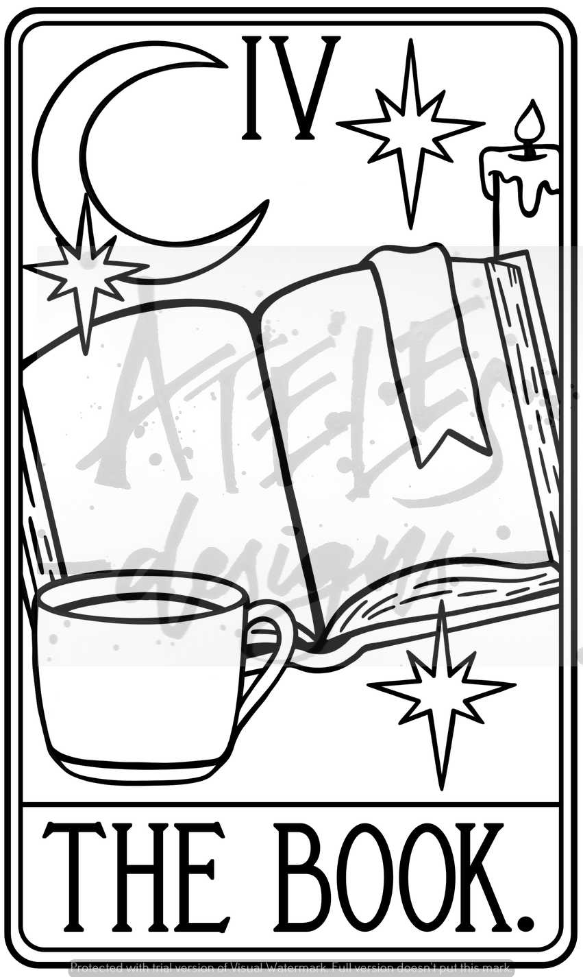 Witchy & Tarot Engraving Add On Images