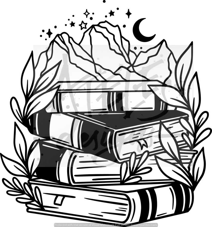 Bookish & Planning Engraving Add On Images