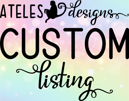 Custom B6 "Bats" Folio
