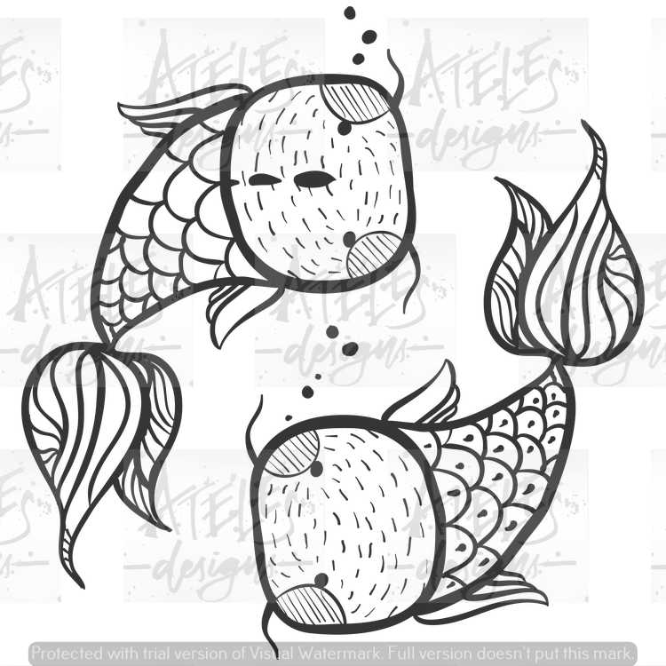 Doodle Pisces