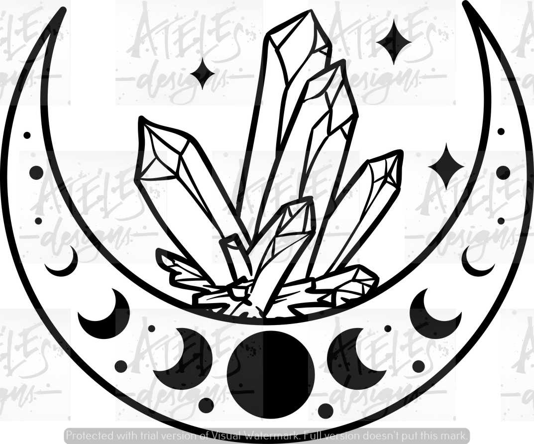 Moon & Crystal