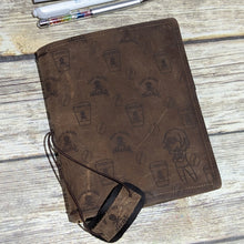 Decaf Who? B6 sized Traveler's Notebook Leather Cover Ready to Ship