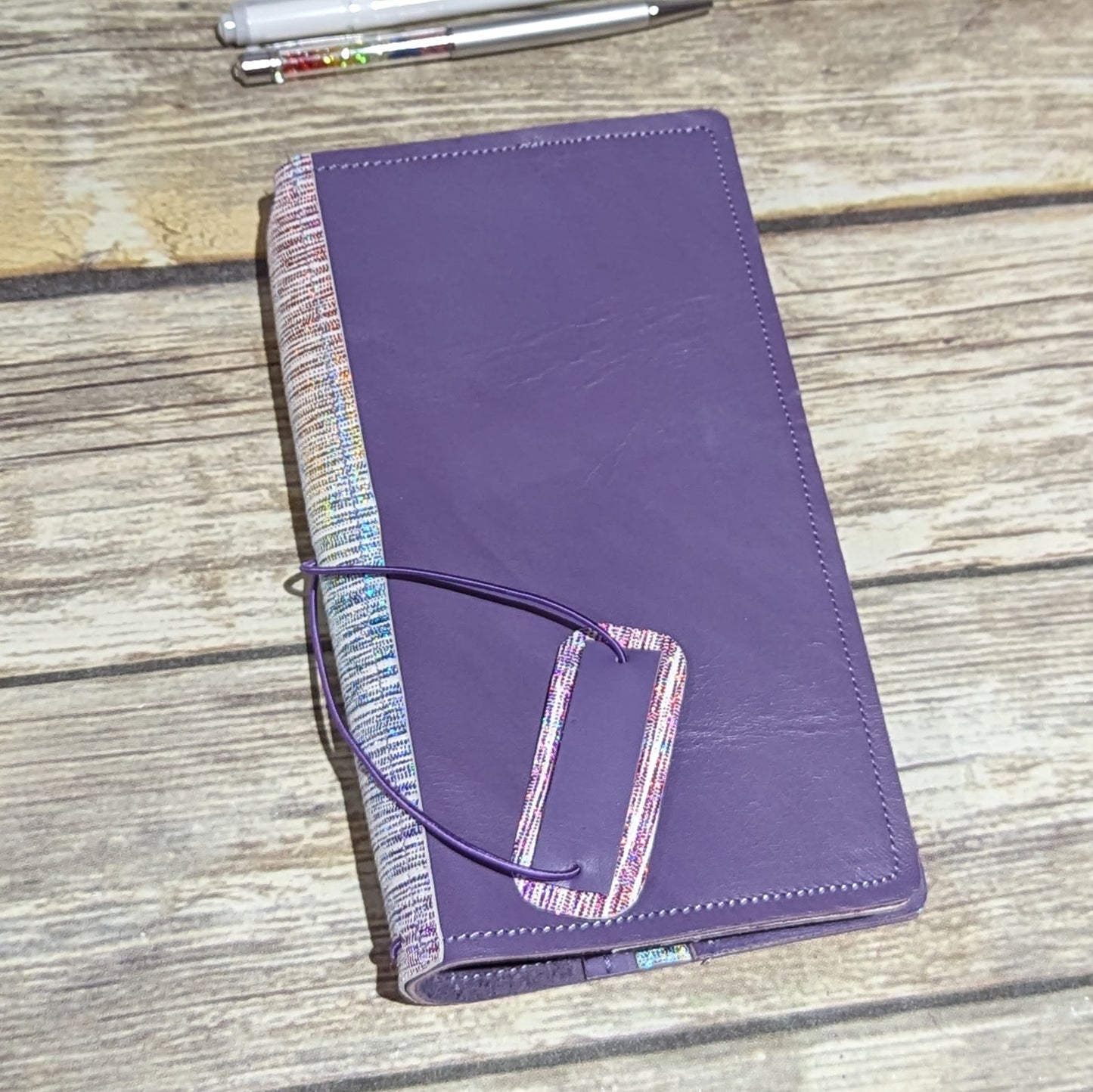 Space Buns Standard sized Traveler's Notebook Leather Cover Ready to Ship