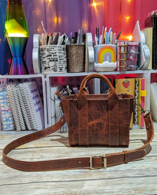 Ready to Ship Moira Mini Tote in Penny