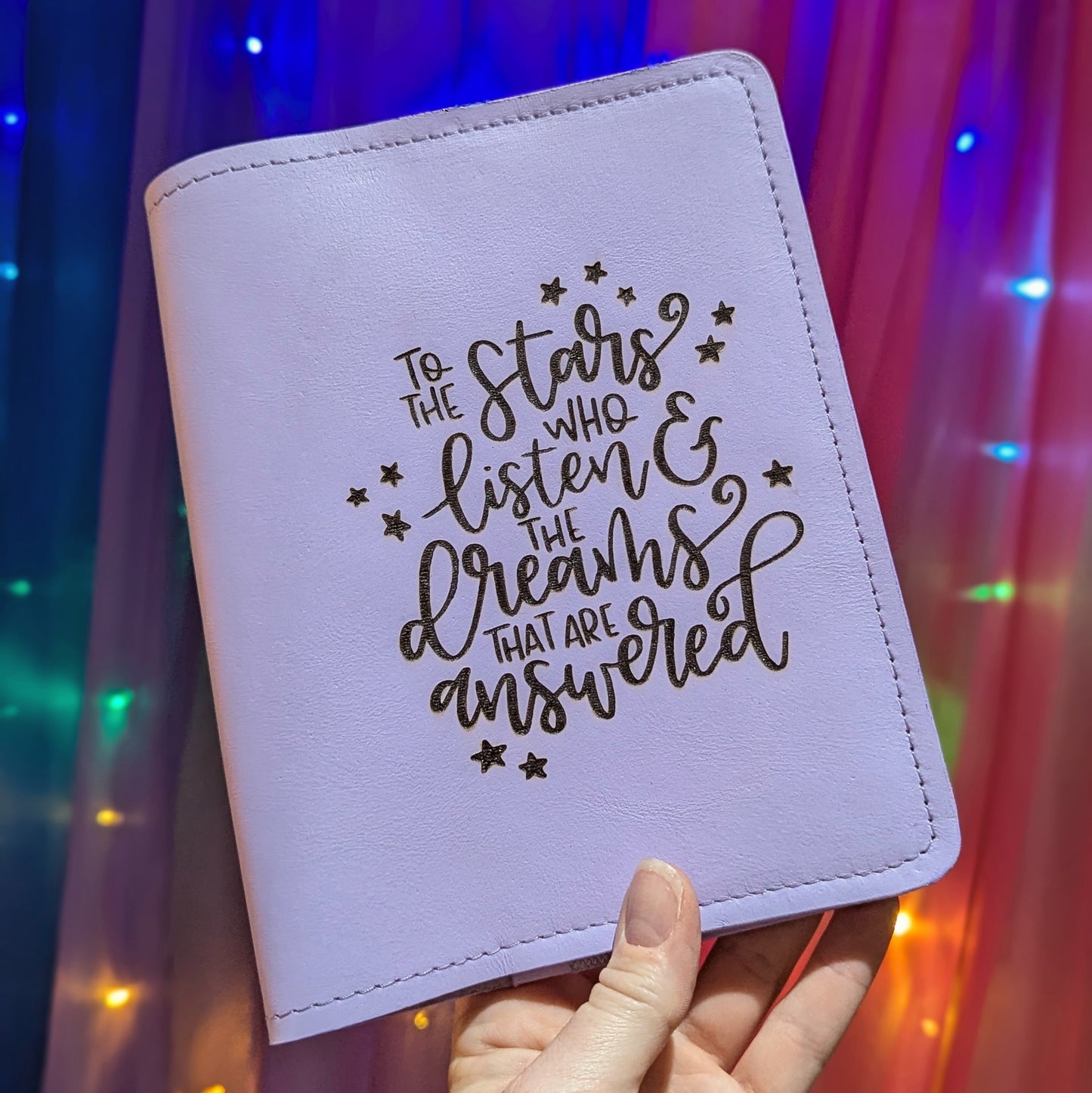 ACOTAR B6 Leather Notebook Cover READY TO SHIP