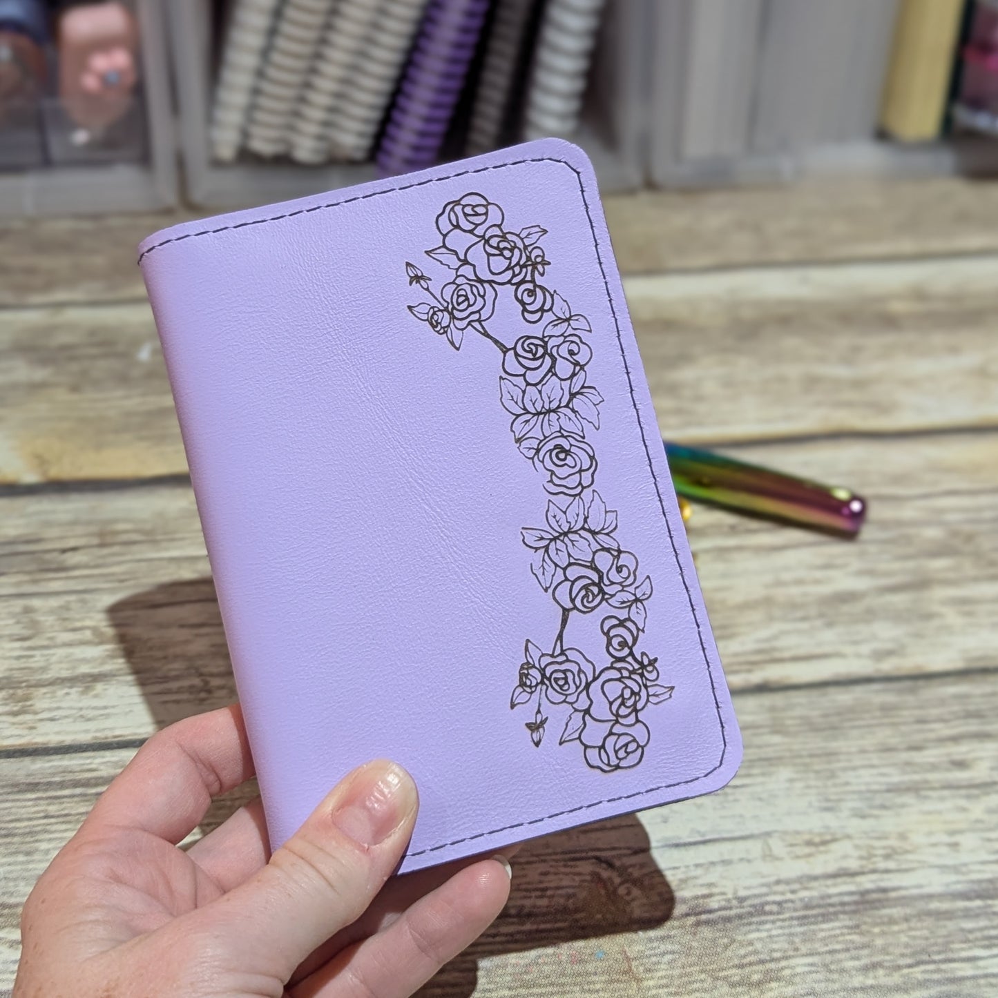 Ready to Ship PASSPORT Size Leather Cover