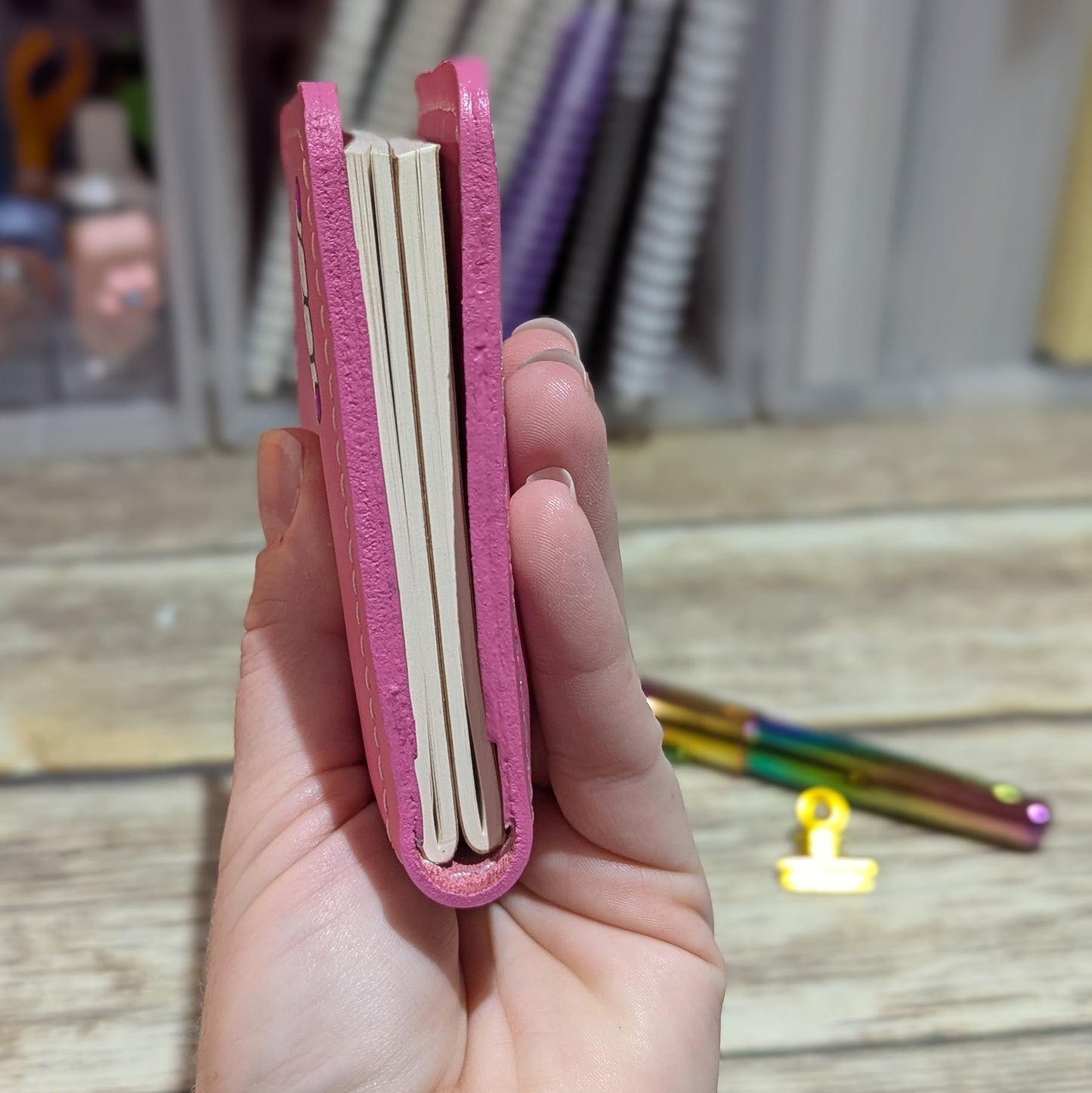 Ready to Ship PASSPORT Size Leather Cover