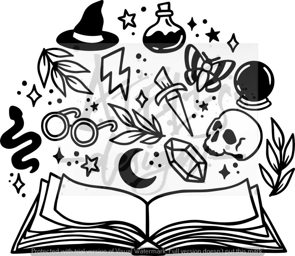book magic elements
