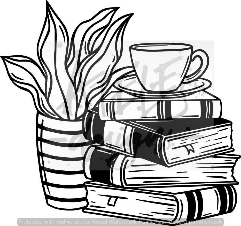 book plant cup