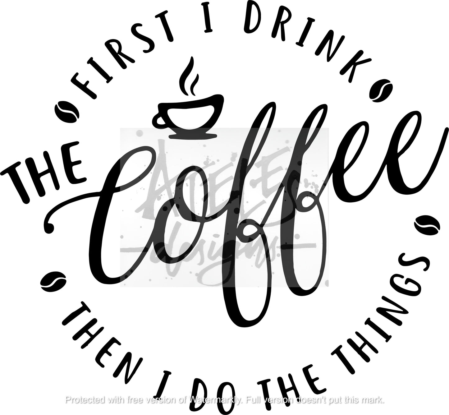 All Things Caffeine Engraving Add On Images