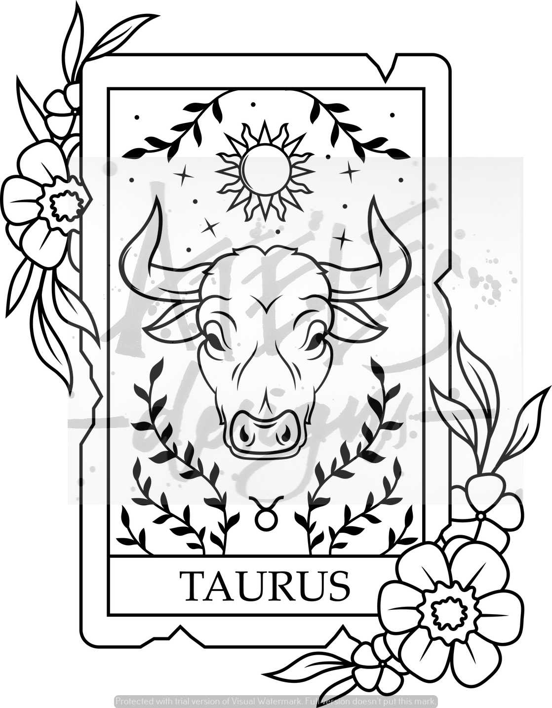 Zodiac Engraving Add On Images