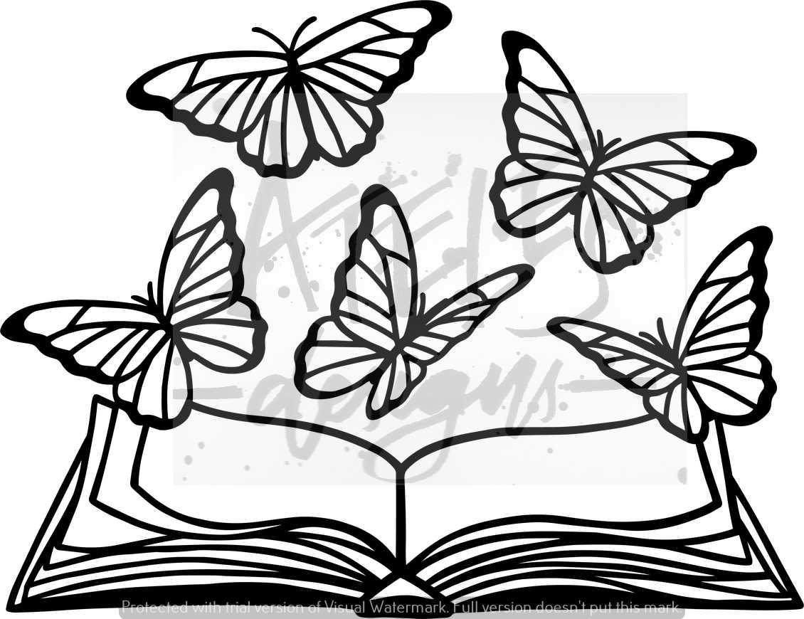 book butterflies